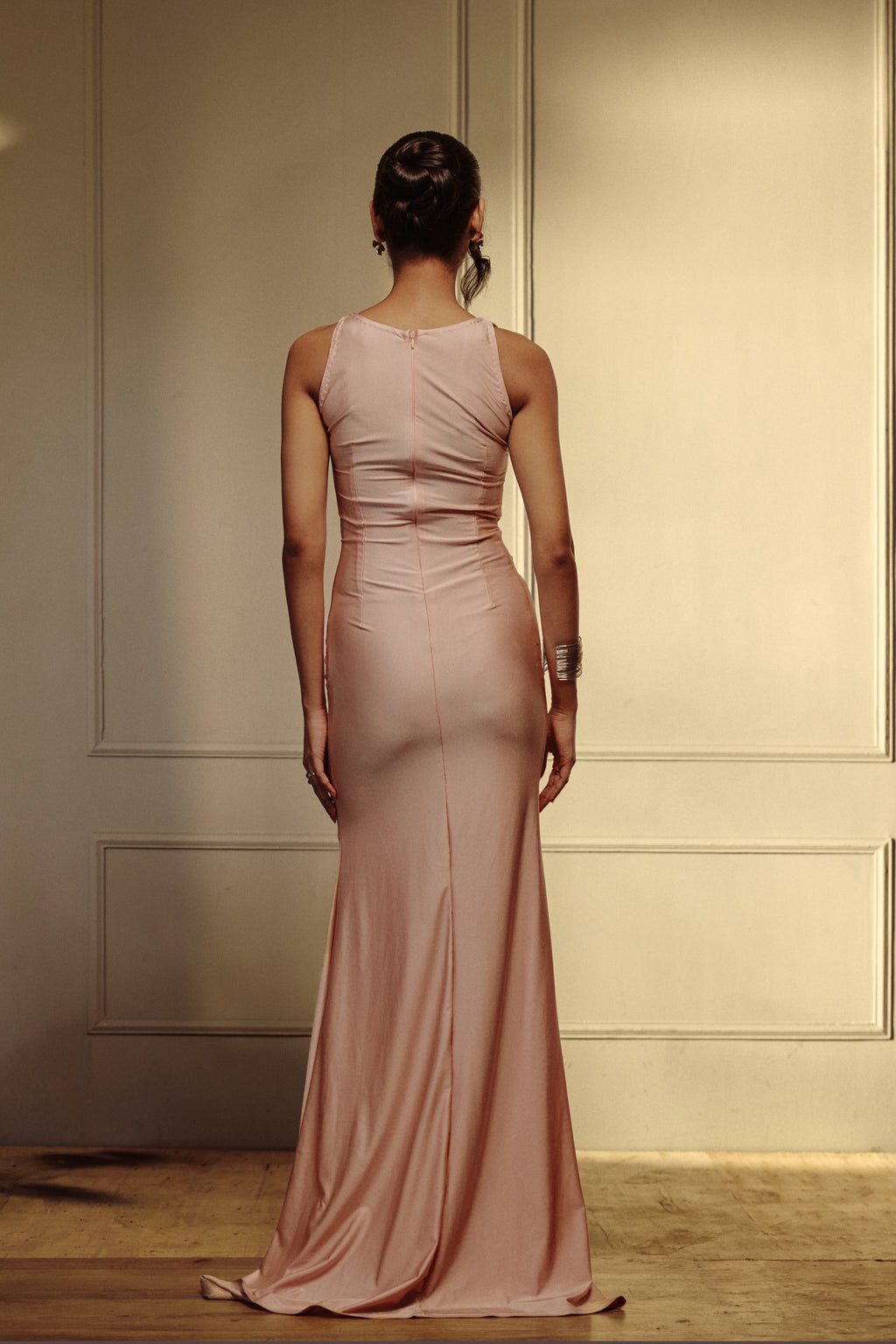 The Champagne Rose Dress